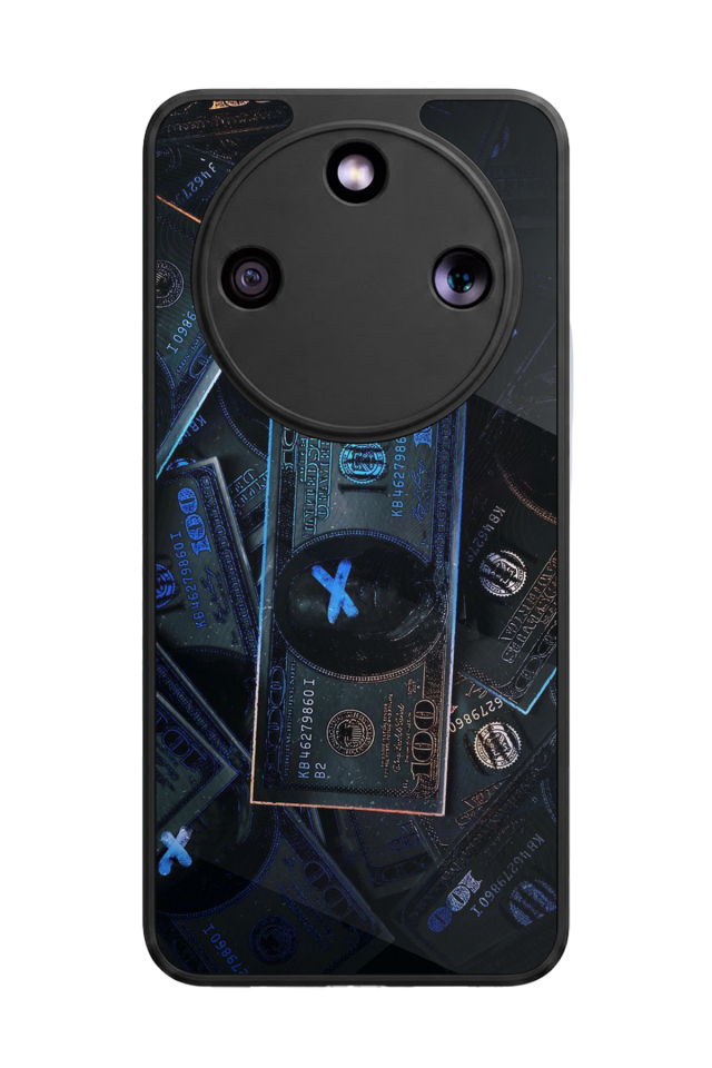 Honor Magic 8 Lite Uyumlu Para Tasarımlı Glossy Premium Kılıf