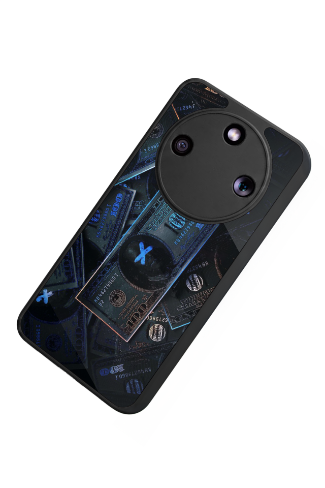 Honor Magic 8 Lite Uyumlu Para Tasarımlı Glossy Premium Kılıf