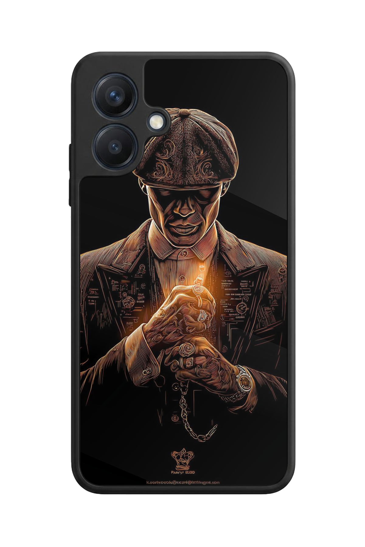 Samsung Galaxy A07 Uyumlu Peaky Blinders Tasarımlı Glossy Premium Kılıf