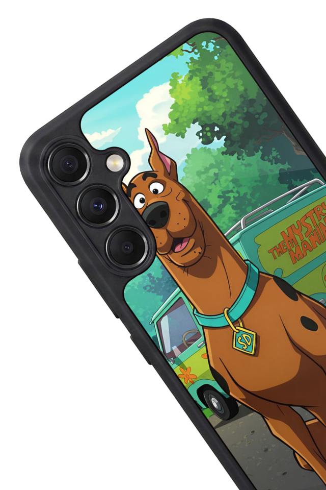 Samsung Galaxy M34 Uyumlu Scooby Doo Tasarımlı Glossy Premium Kılıf