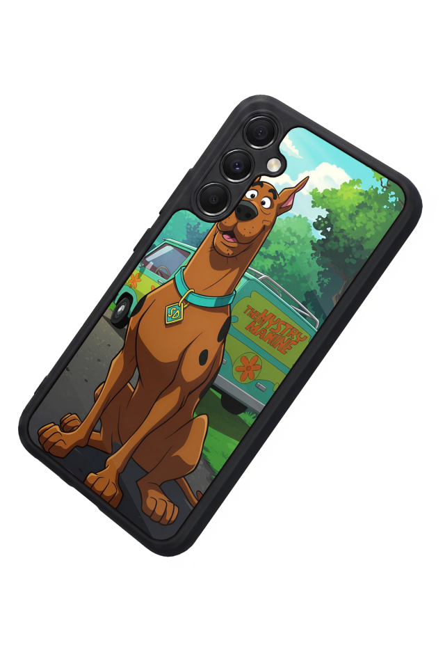 Samsung Galaxy M34 Uyumlu Scooby Doo Tasarımlı Glossy Premium Kılıf