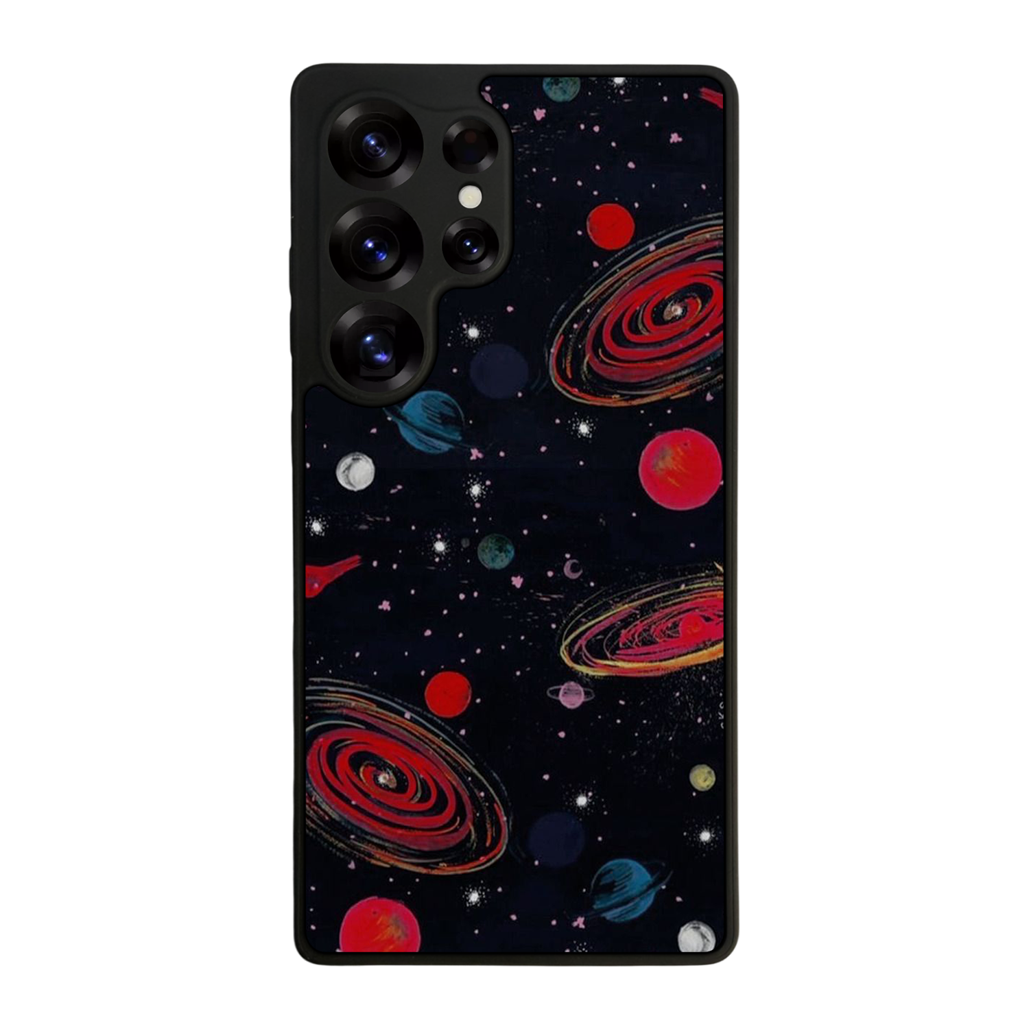 Samsung Galaxy S25 Ultra Uyumlu Uzay Tasarımlı Glossy Premium Kılıf