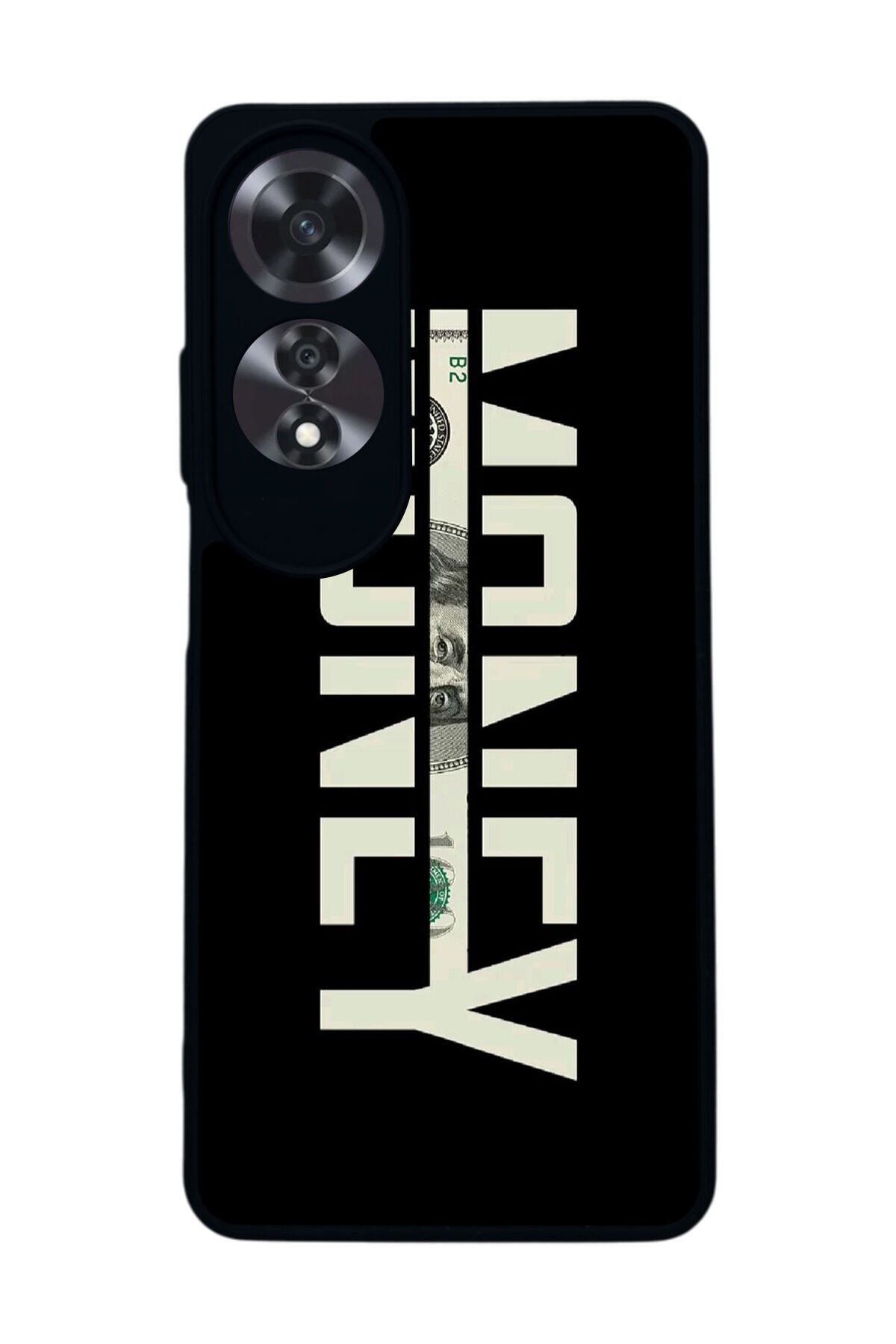 Oppo A60 Mat Siyah uyumlu Kılıf – Yumuşak Silikon, Koruyucu, Şok Emici Kapak