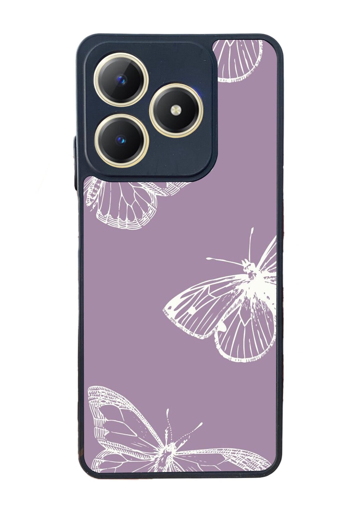 Realme C63 Mat Uyumlu Siyah Kılıf – Yumuşak Silikon, Koruyucu, Şok Emici Kapak