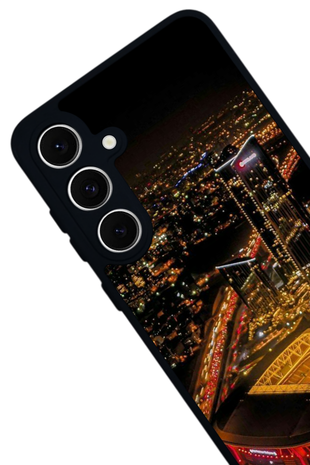 Samsung Galaxy S24 FE Uyumlu Aslan Tasarımlı Glossy Premium Kılıf