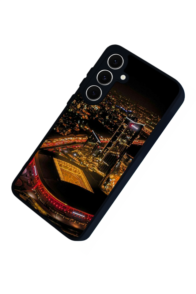 Samsung Galaxy S24 FE Uyumlu Aslan Tasarımlı Glossy Premium Kılıf