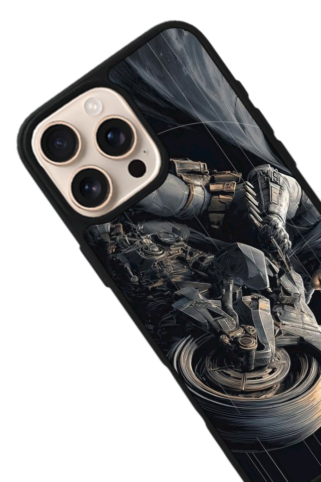 iPhone 14 Pro Max Uyumlu Batman Tasarımlı Glossy Premium Kılıf