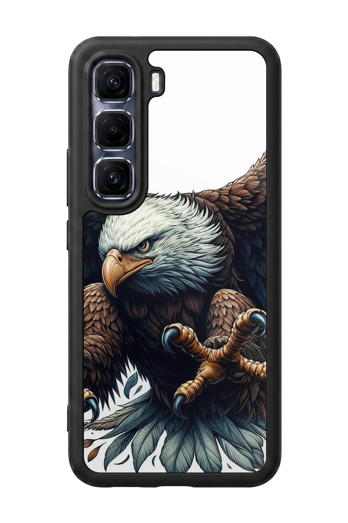 Infinix Hot 60 Pro Plus Uyumlu Besiktas Tasarımlı Glossy Premium Kılıf