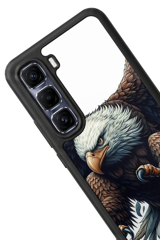 Infinix Hot 60 Pro Plus Uyumlu Besiktas Tasarımlı Glossy Premium Kılıf