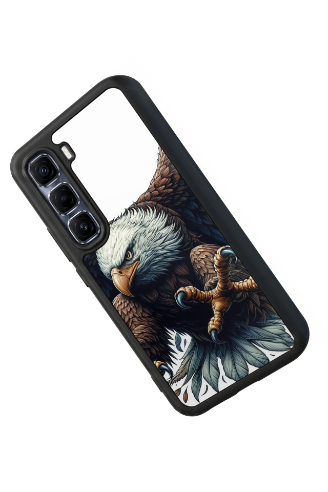 Infinix Hot 60 Pro Plus Uyumlu Besiktas Tasarımlı Glossy Premium Kılıf