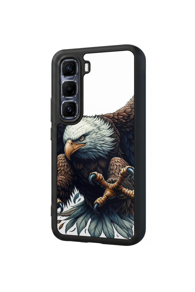 Infinix Hot 60 Pro Plus Uyumlu Besiktas Tasarımlı Glossy Premium Kılıf