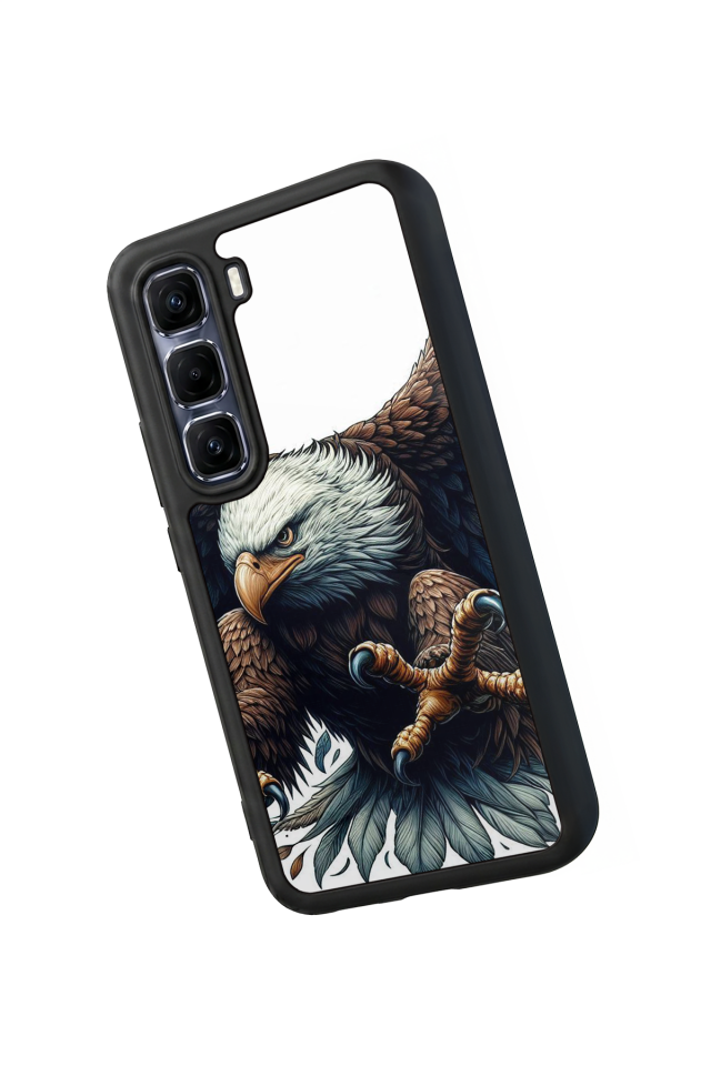 Infinix Hot 60 Pro Plus Uyumlu Besiktas Tasarımlı Glossy Premium Kılıf