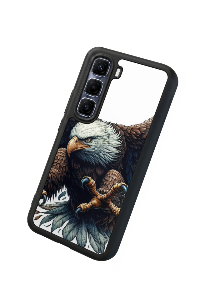 Infinix Hot 60 Pro Plus Uyumlu Besiktas Tasarımlı Glossy Premium Kılıf