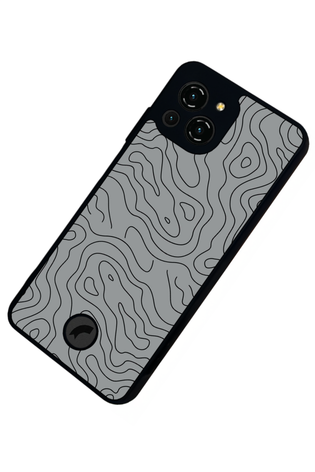 Reeder S23 Pro Max Uyumlu Çizgi Sanatı Tasarımlı Glossy Premium Kılıf