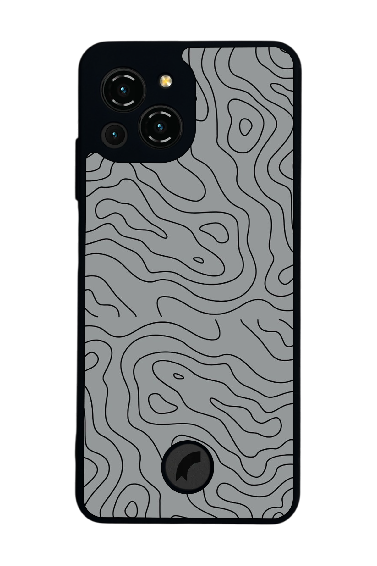 Reeder S23 Pro Max Uyumlu Çizgi Sanatı Tasarımlı Glossy Premium Kılıf