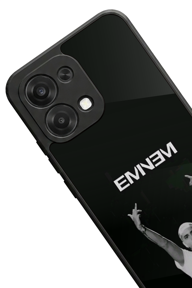 Oppo A6 Pro Uyumlu Eminem Tasarımlı Glossy Premium Kılıf