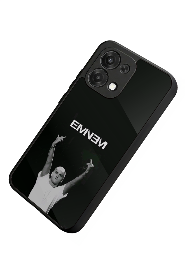 Oppo A6 Pro Uyumlu Eminem Tasarımlı Glossy Premium Kılıf