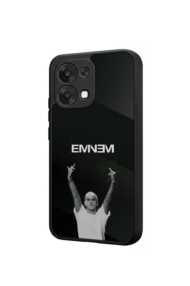 Oppo A6 Pro Uyumlu Eminem Tasarımlı Glossy Premium Kılıf