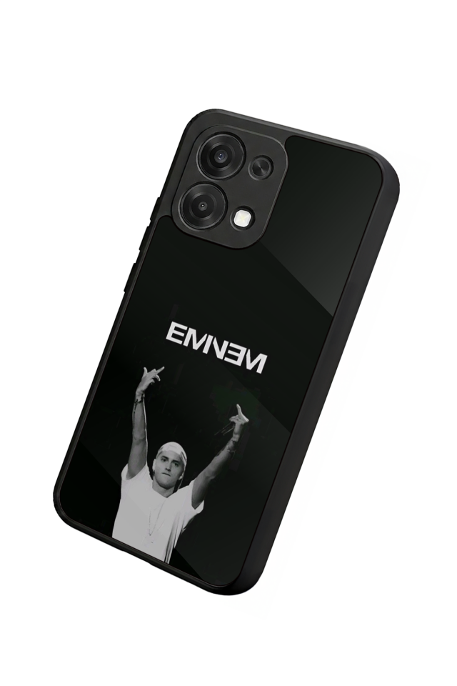 Oppo A6 Pro Uyumlu Eminem Tasarımlı Glossy Premium Kılıf