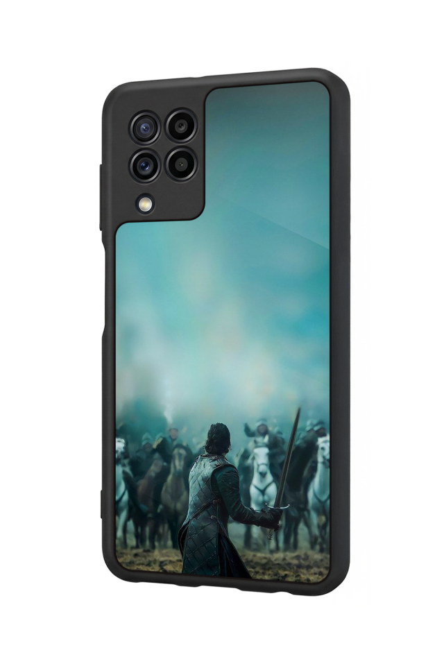 Samsung Galaxy M22 Uyumlu GameOfThrones Tasarımlı Glossy Premium Kılıf