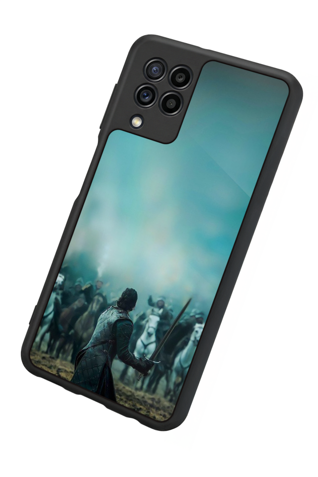 Samsung Galaxy M22 Uyumlu GameOfThrones Tasarımlı Glossy Premium Kılıf