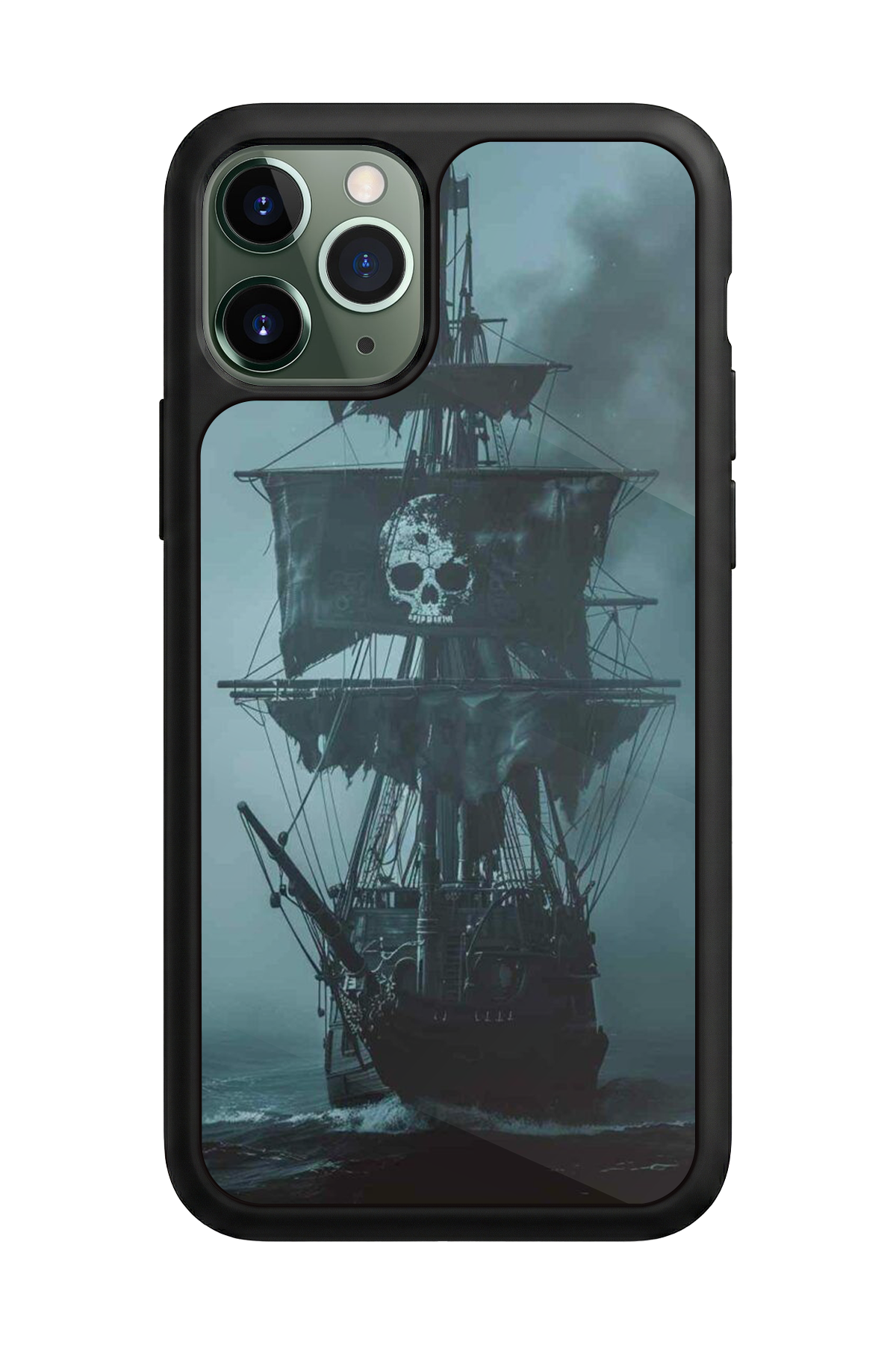 iPhone 11 Pro Uyumlu Korsan Tasarımlı Glossy Premium Kılıf