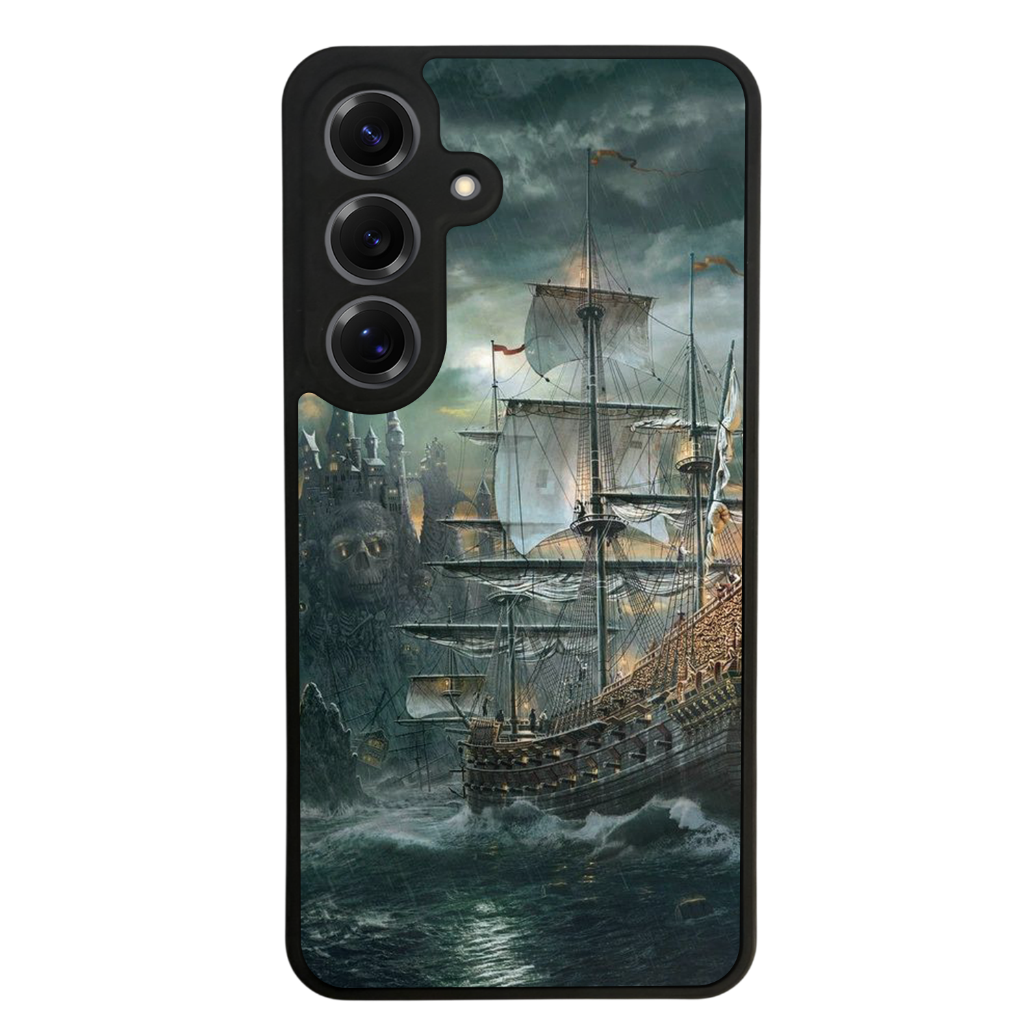 Samsung Galaxy S25 Uyumlu Korsan Tasarımlı Glossy Premium Kılıf