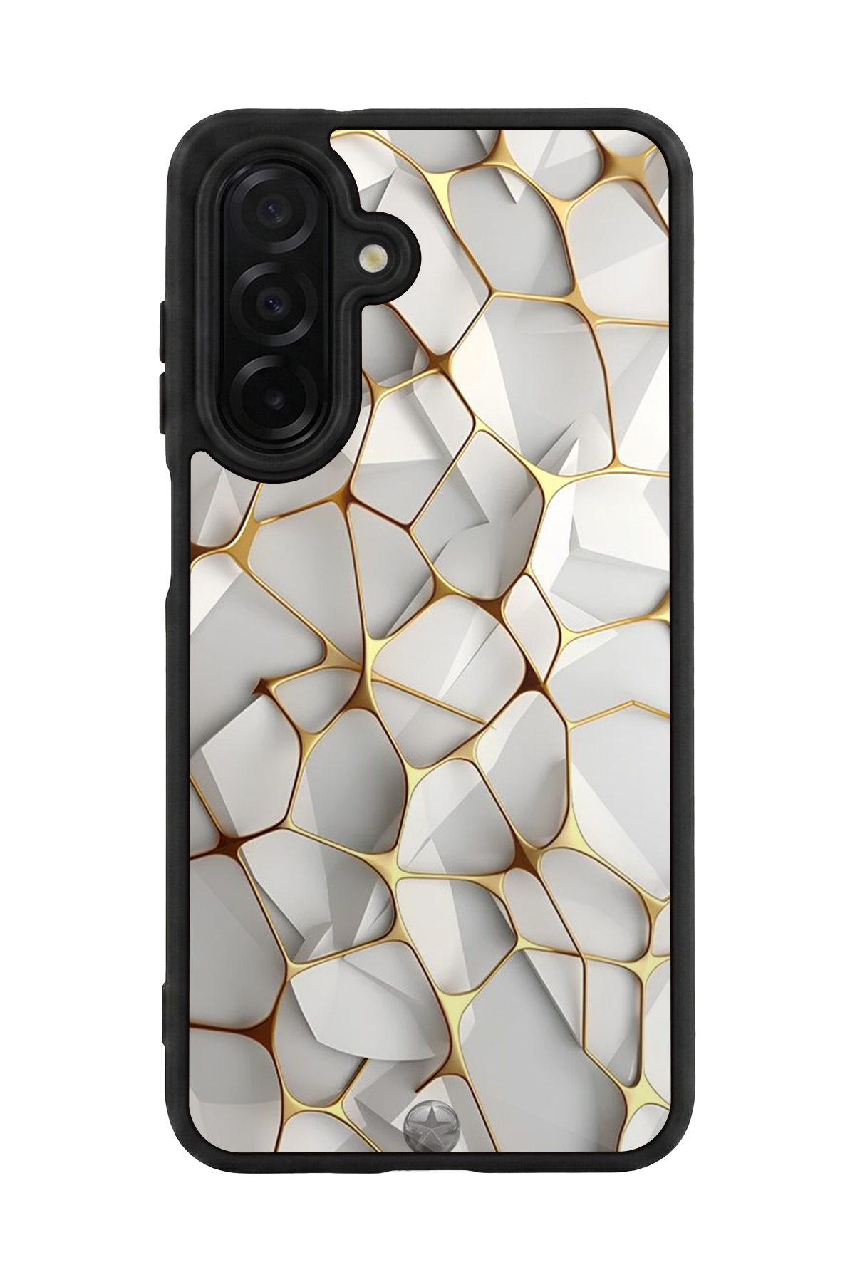 Samsung Galaxy A26 Uyumlu Mermer Marble Tasarımlı Glossy Premium Kılıf