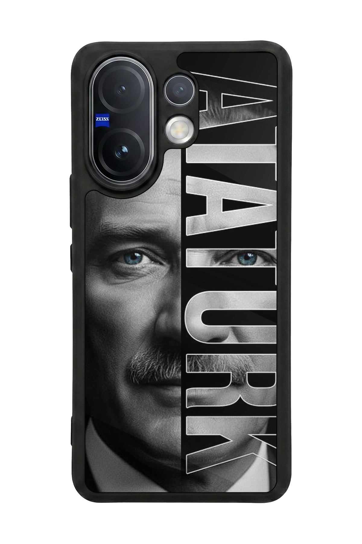 Vivo V60 Uyumlu Mustafa Kemal Ataturk Tasarımlı Glossy Premium Kılıf