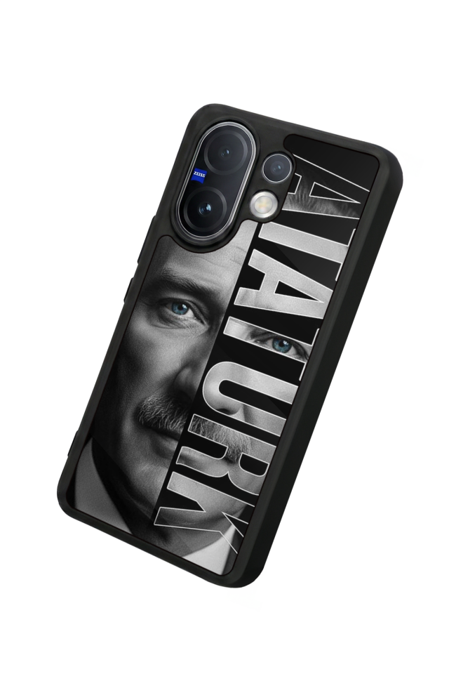 Vivo V60 Uyumlu Mustafa Kemal Ataturk Tasarımlı Glossy Premium Kılıf
