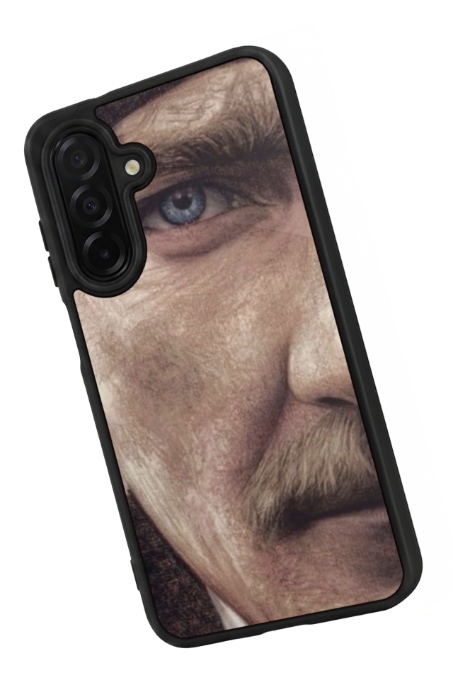 Samsung Galaxy A56 Uyumlu Mustafa Kemal Ataturk Tasarımlı Glossy Premium Kılıf