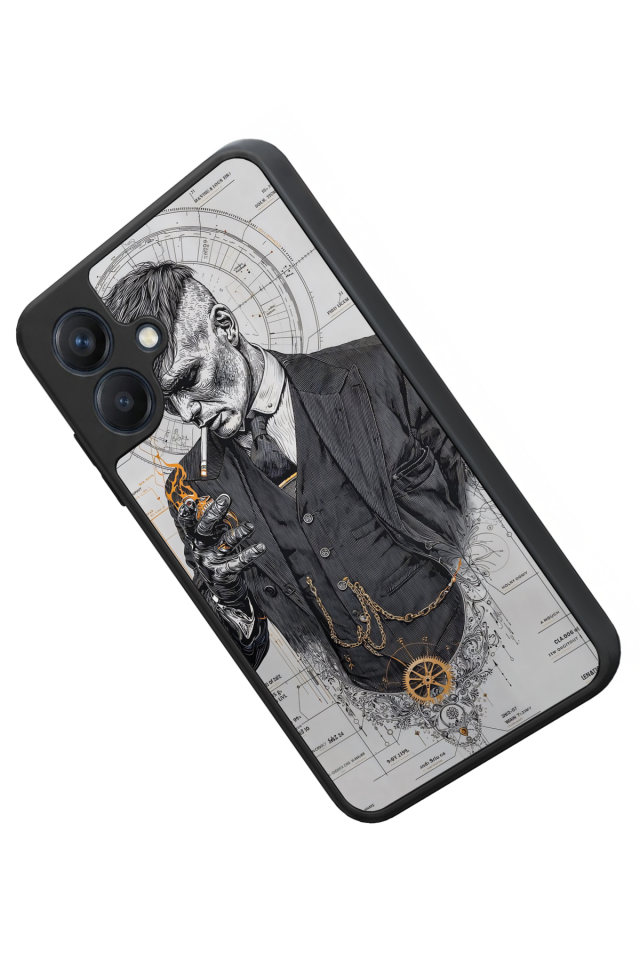 Samsung Galaxy A07 Uyumlu Peaky Blinders Tasarımlı Glossy Premium Kılıf