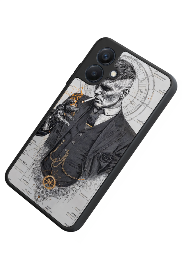 Samsung Galaxy A07 Uyumlu Peaky Blinders Tasarımlı Glossy Premium Kılıf