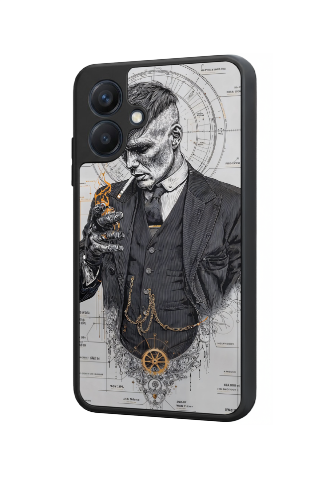 Samsung Galaxy A07 Uyumlu Peaky Blinders Tasarımlı Glossy Premium Kılıf