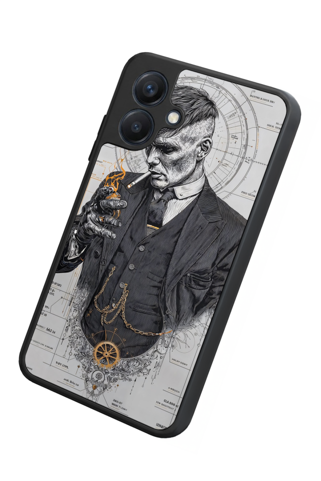 Samsung Galaxy A07 Uyumlu Peaky Blinders Tasarımlı Glossy Premium Kılıf