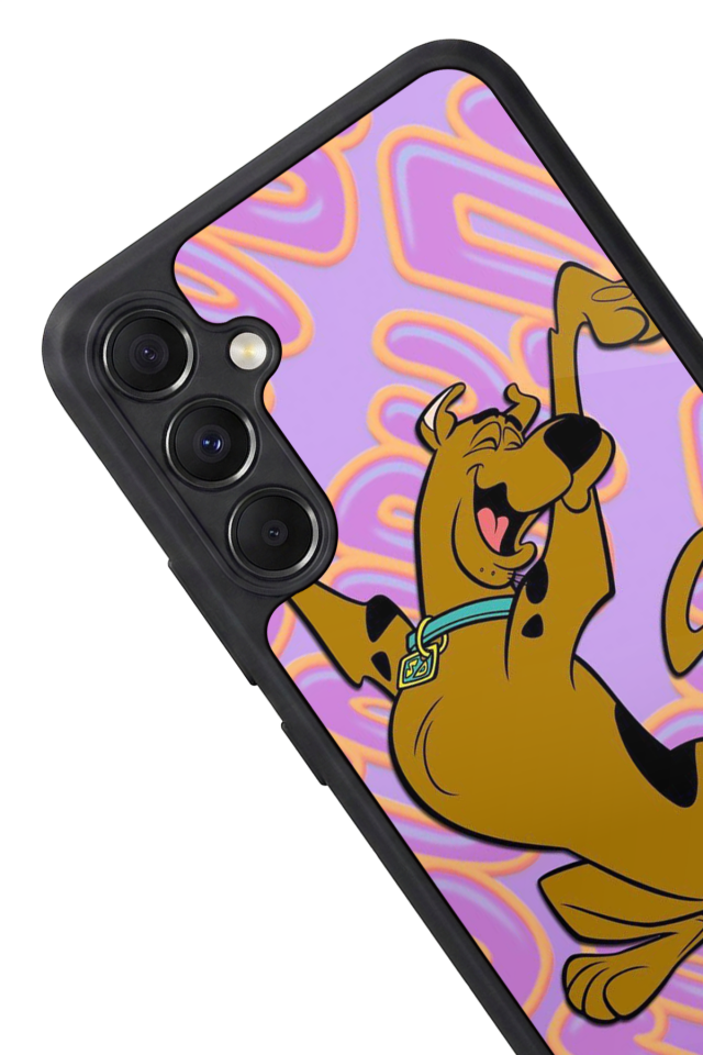 Samsung Galaxy M34 Uyumlu Scooby Doo Tasarımlı Glossy Premium Kılıf