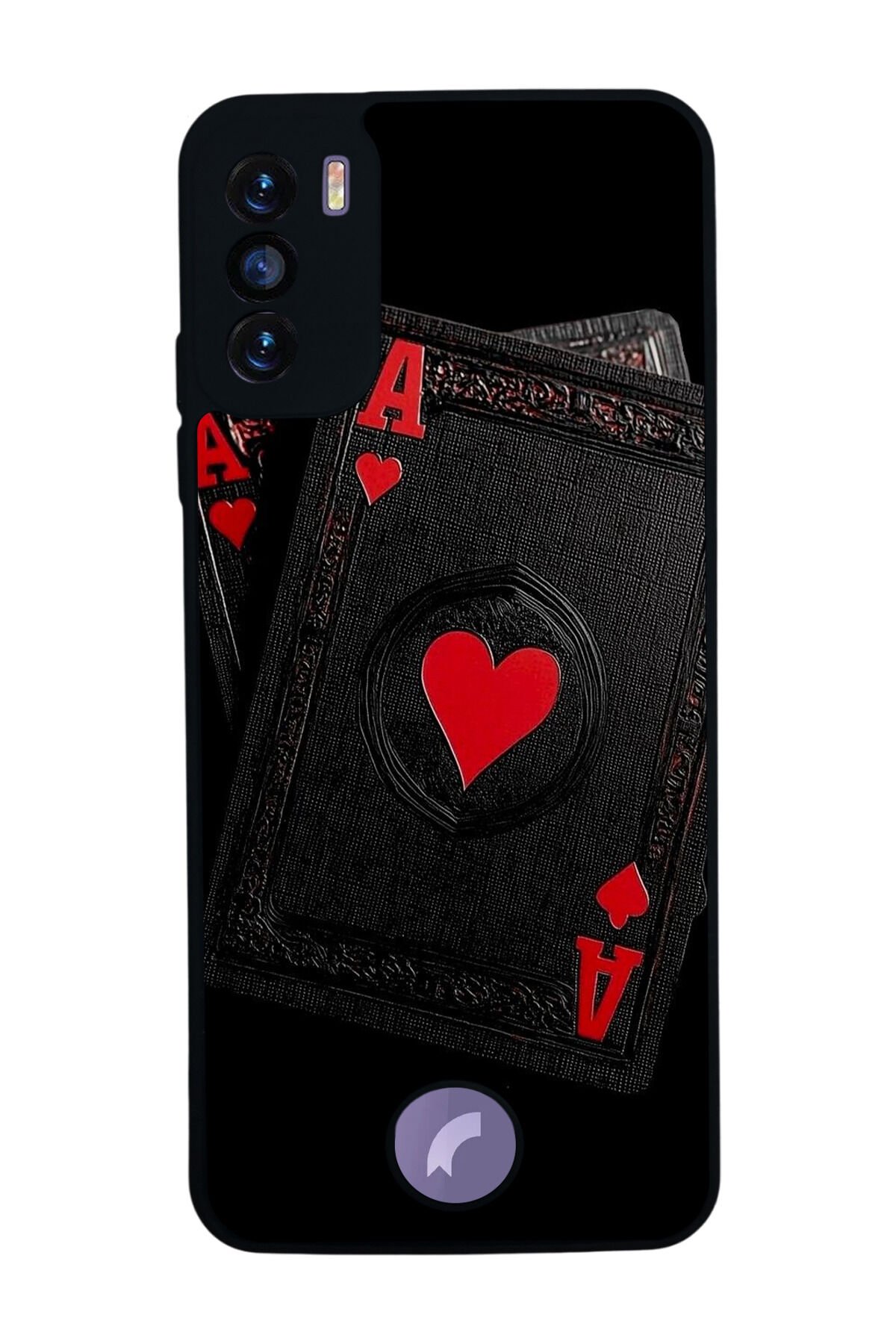 Reeder S19 Max Pro S Uyumlu Kart Tasarımlı Glossy Premium Kılıf