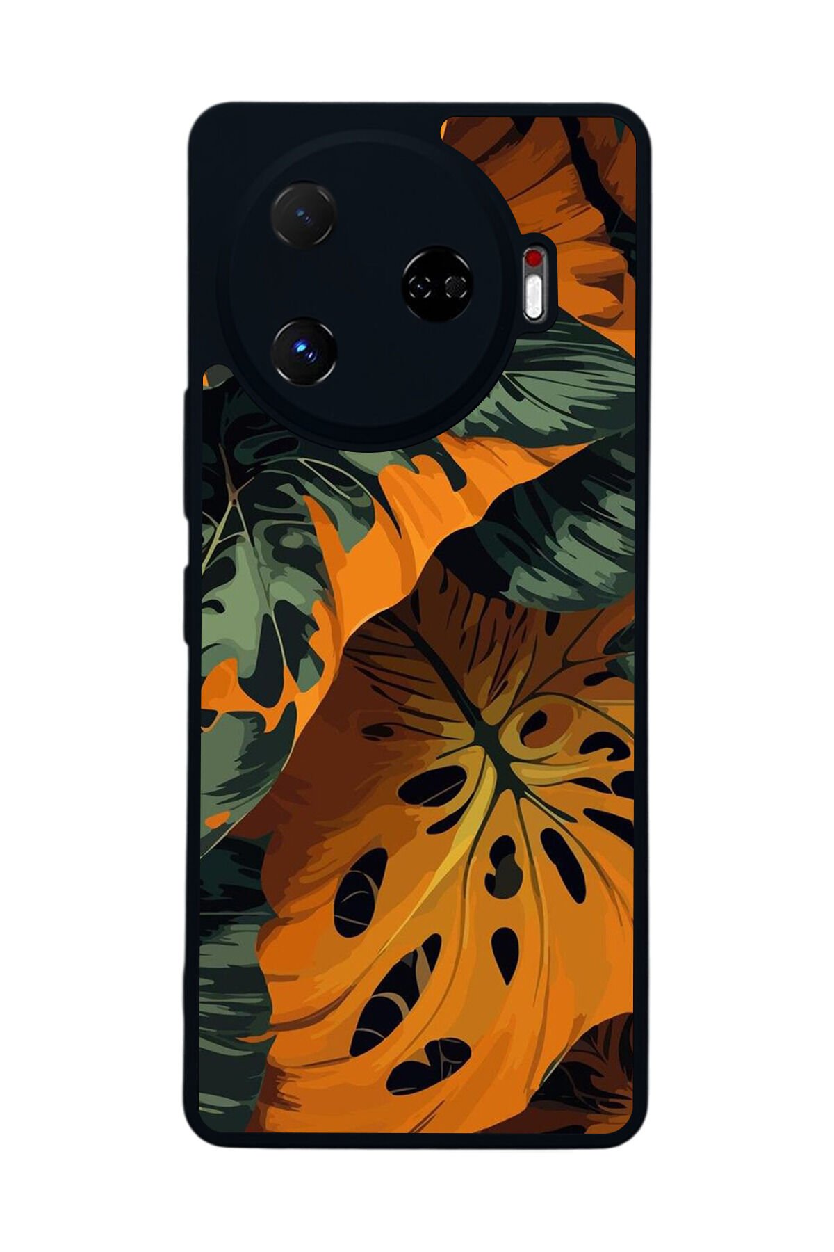 Tecno Camon 30 Pro Uyumlu Botanik Tasarımlı Glossy Premium Kılıf