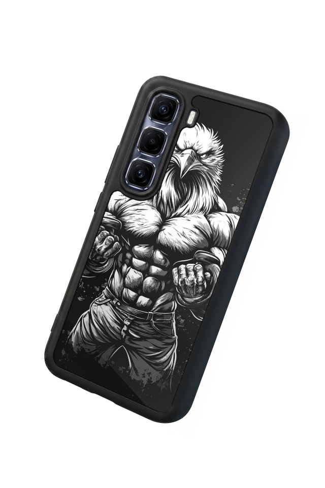 Infinix Hot 60 Pro Plus Uyumlu Besiktas Tasarımlı Glossy Premium Kılıf