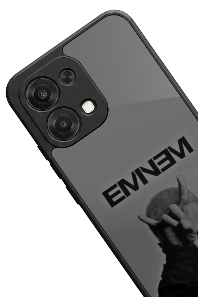 Oppo A6 Pro Uyumlu Eminem Tasarımlı Glossy Premium Kılıf