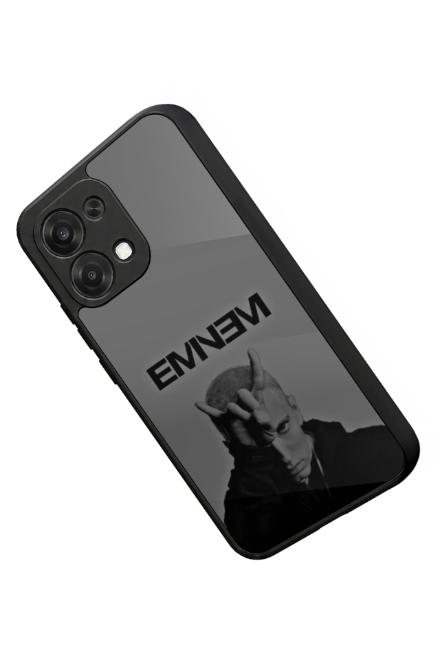 Oppo A6 Pro Uyumlu Eminem Tasarımlı Glossy Premium Kılıf