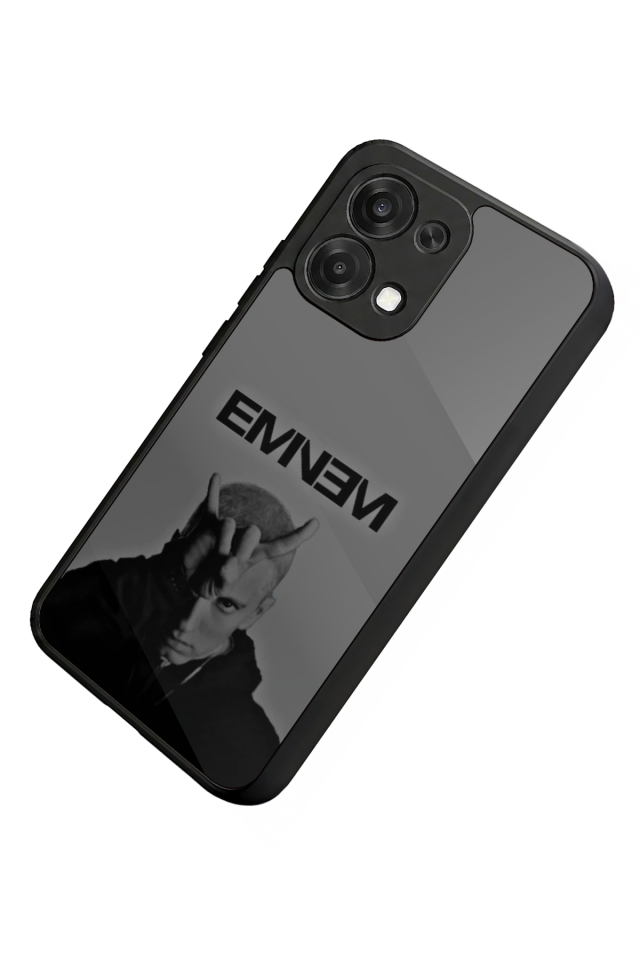 Oppo A6 Pro Uyumlu Eminem Tasarımlı Glossy Premium Kılıf