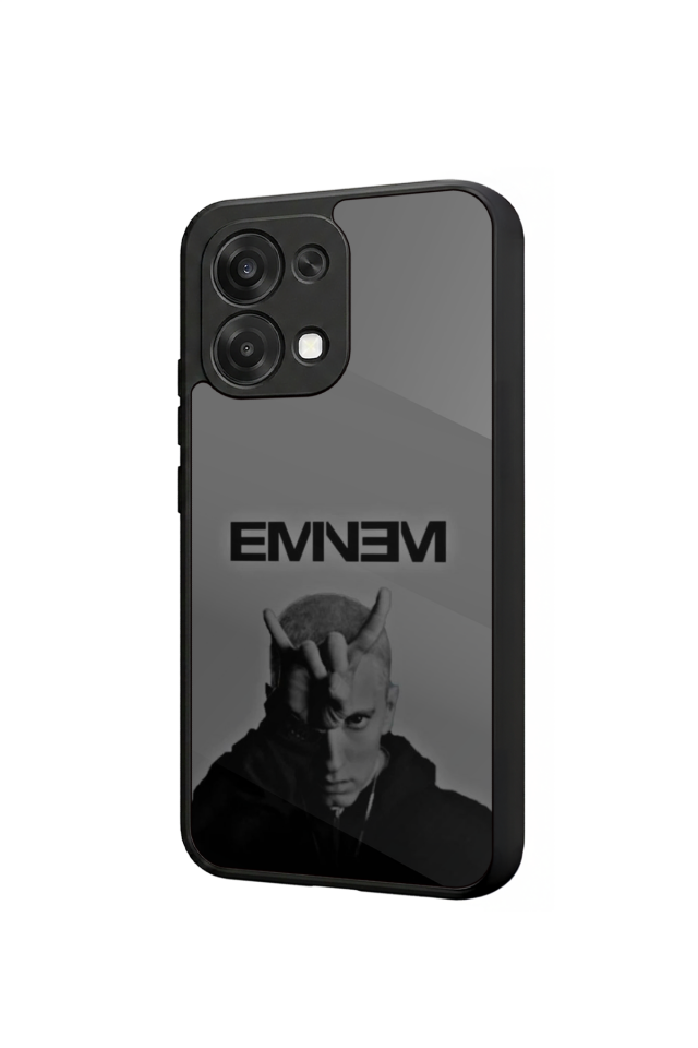 Oppo A6 Pro Uyumlu Eminem Tasarımlı Glossy Premium Kılıf