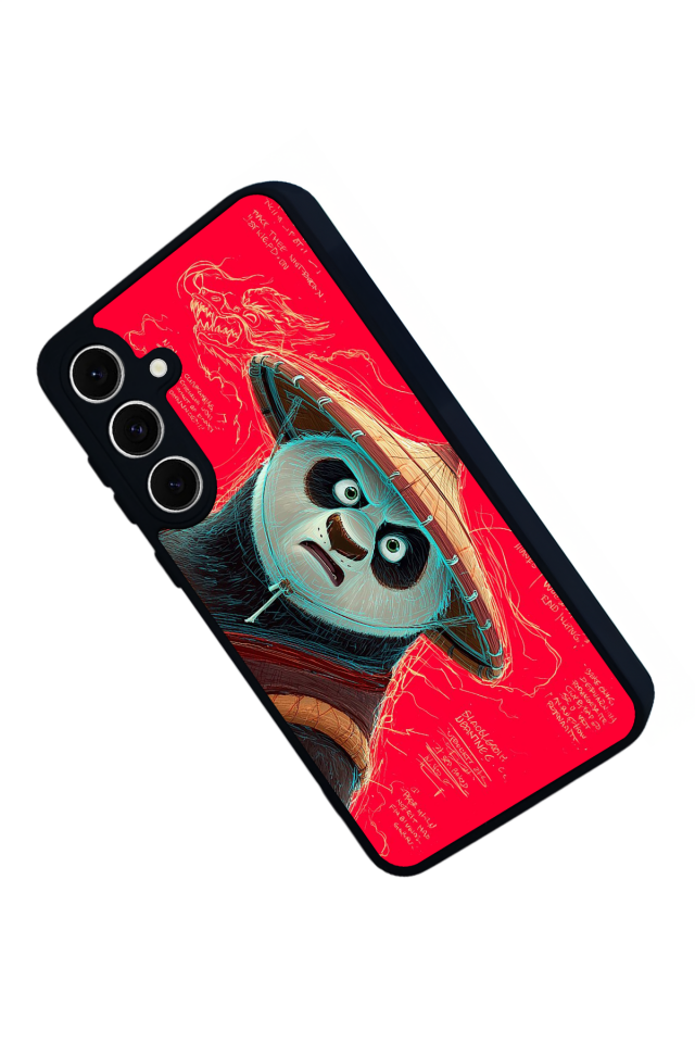 Samsung Galaxy A16 Uyumlu Kung Fu Panda Tasarımlı Glossy Premium Kılıf