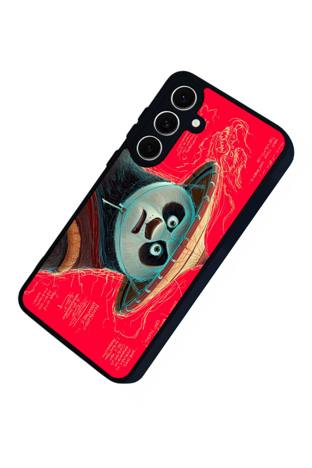 Samsung Galaxy A16 Uyumlu Kung Fu Panda Tasarımlı Glossy Premium Kılıf