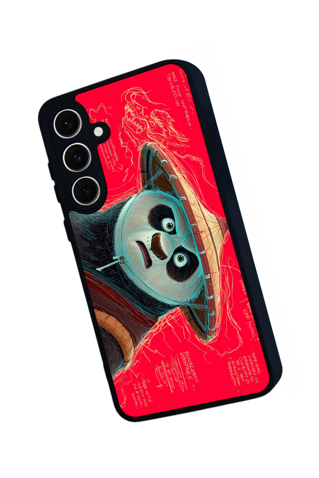 Samsung Galaxy A16 Uyumlu Kung Fu Panda Tasarımlı Glossy Premium Kılıf