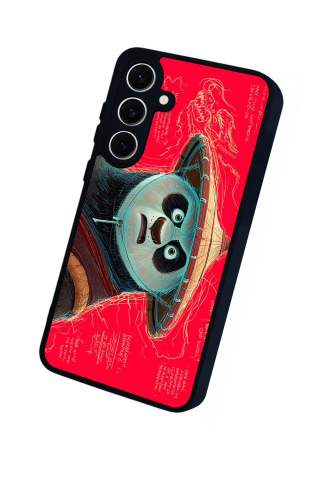 Samsung Galaxy A16 Uyumlu Kung Fu Panda Tasarımlı Glossy Premium Kılıf
