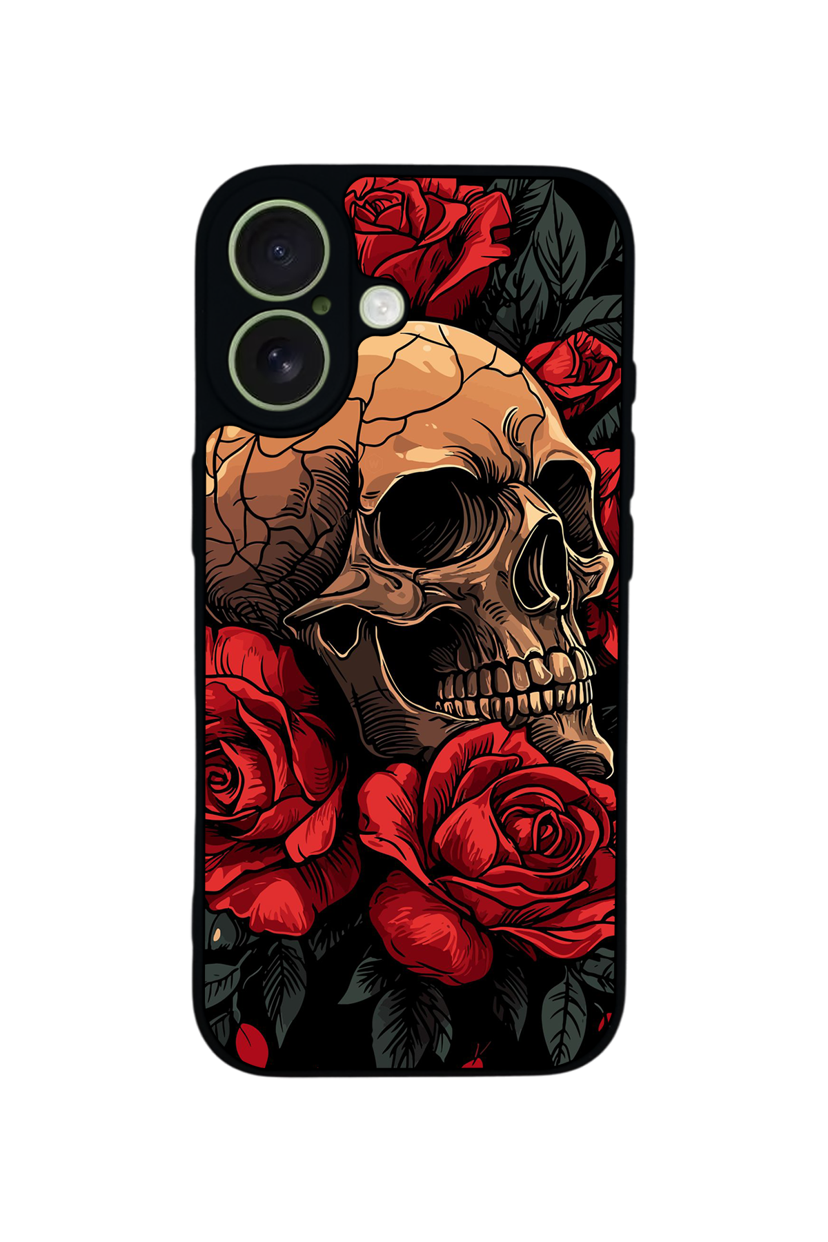 iPhone 17 Uyumlu KuruKafa Tasarımlı Glossy Premium Kılıf