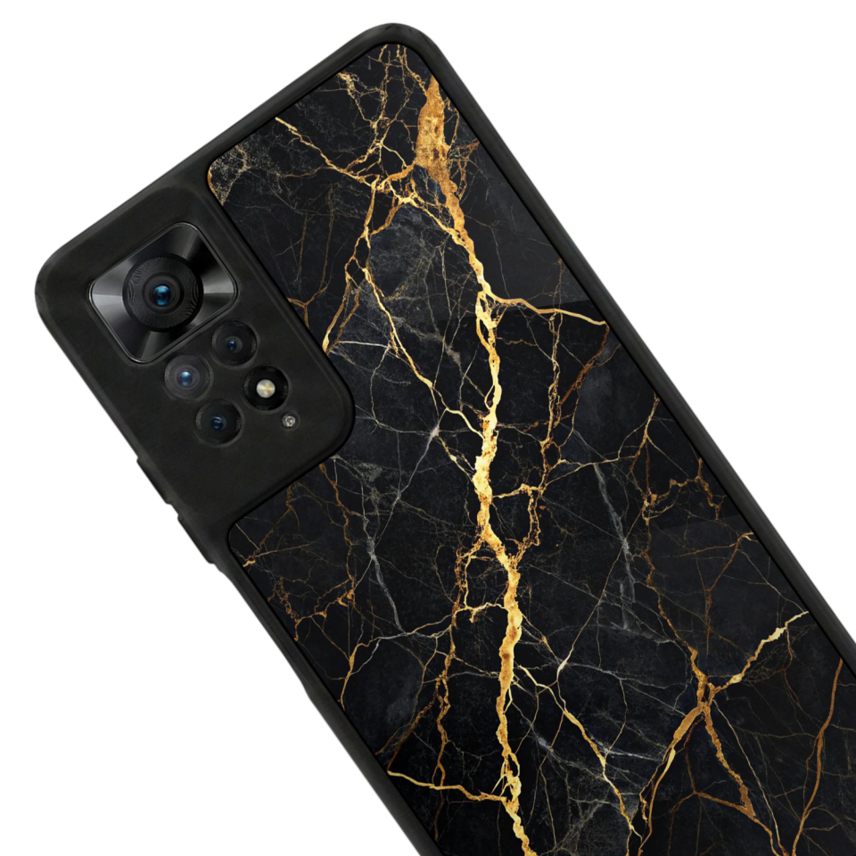 Xiaomi Redmi Note 12 Pro Uyumlu Mermer Marble Tasarımlı Glossy Premium Kılıf