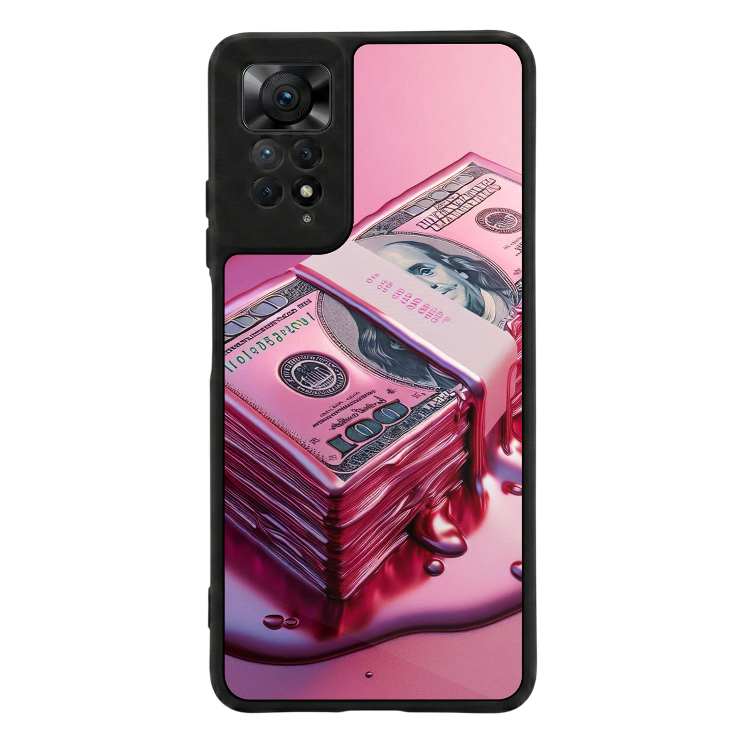 Xiaomi Redmi Note 11 Pro Uyumlu Money Para Tasarımlı Glossy Premium Kılıf